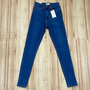 Forever 21 NWT High Rise Skinny Denim Jeans Women's Size 25